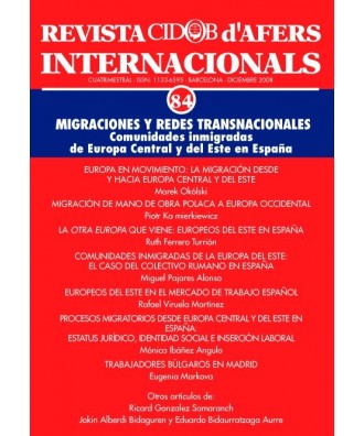 Revista Cidob d'Afers Internacionals Nº 84