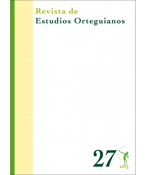 Revista de Estudios Orteguianos Nº 27