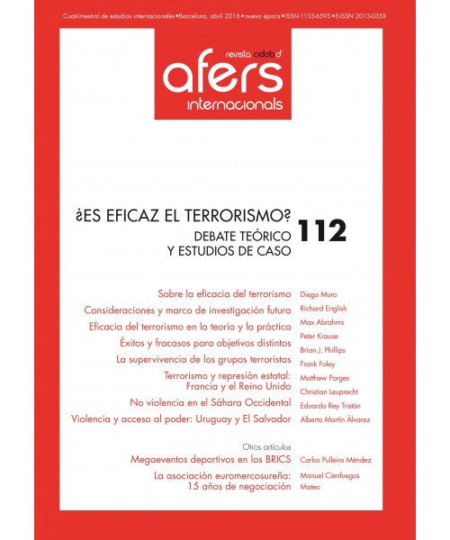 Revista Cidob d'Afers Internacionals Nº 112
