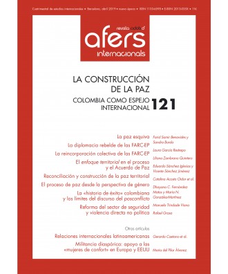 Revista Cidob d'Afers Internacionals Nº 121